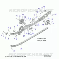 SUSPENSION, FIXATION RAIL