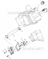 POMPE A EAU  Scrambler 500 W97BC50A (4943074307D009)