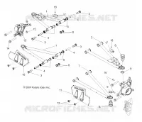 SUSPENSION AVANT CONTROL ARMS