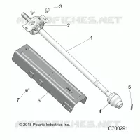 DRIVE TRAIN, ARBRE DE TRANSMISSION AVANT