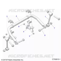 SUSPENSION, FRONT BARRE STABILISATRICE- G21GMZ99AM/BM (C700815-1)