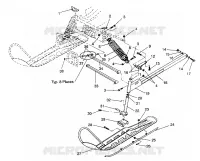 SUSPENSION AVANT AND SKI LITE GT/0933133 AND STARLITE GT/0933127 (4923232323010A)