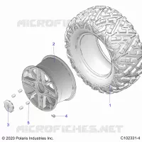 ROUES, REAR