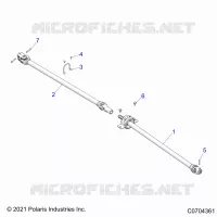SYSTÃˆME DE TRANSMISSION, FRONT PROP SHAFT