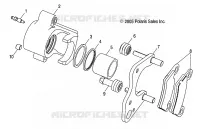 FRONT FREIN CALIPER