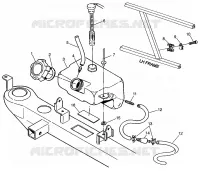 RESERVOIR D'HUILE Scrambler W967840 (4935823582A013)