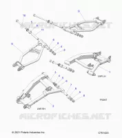 SUSPENSION ARRIERE CONTROL ARMS