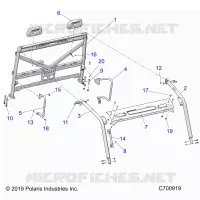 CHASSIS, CAB CADRE