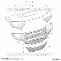 CAPOT AND FRONT FASCIA