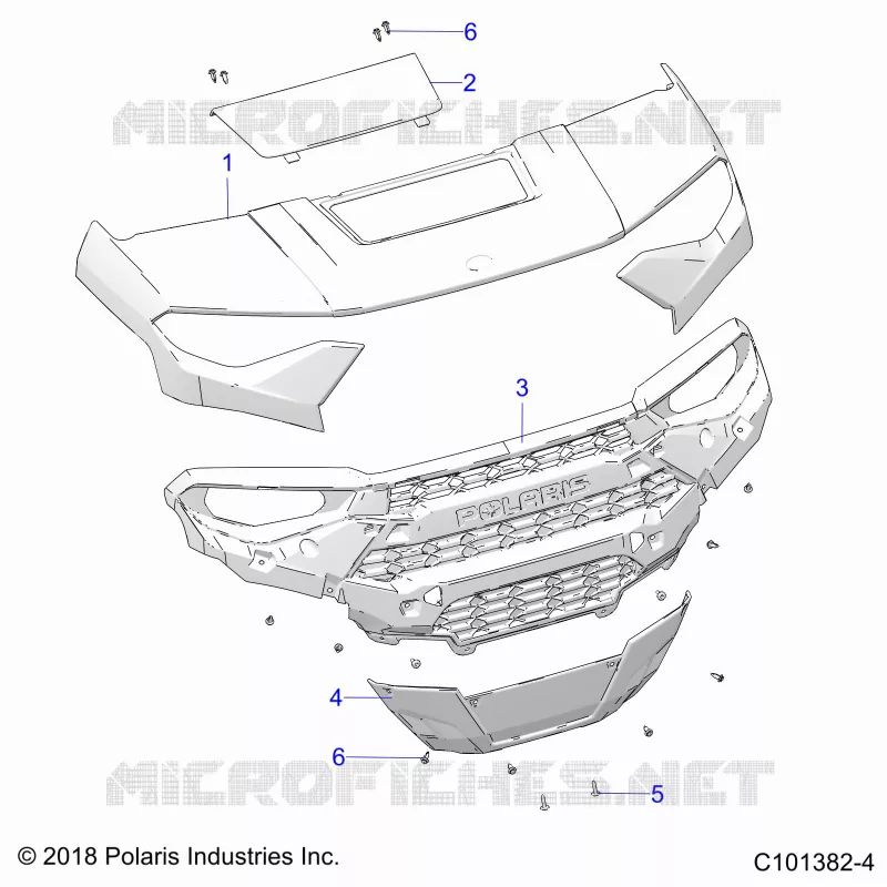 CAPOT AND FRONT FASCIA