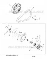 SYSTEME DE TRANSMISSION, SECONDARY CLUTCH