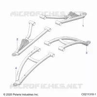 SUSPENSION AVANT A-ARMS