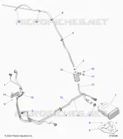 SYSTÃˆME D'ALIMENTATION, FUEL LINES, EVAP