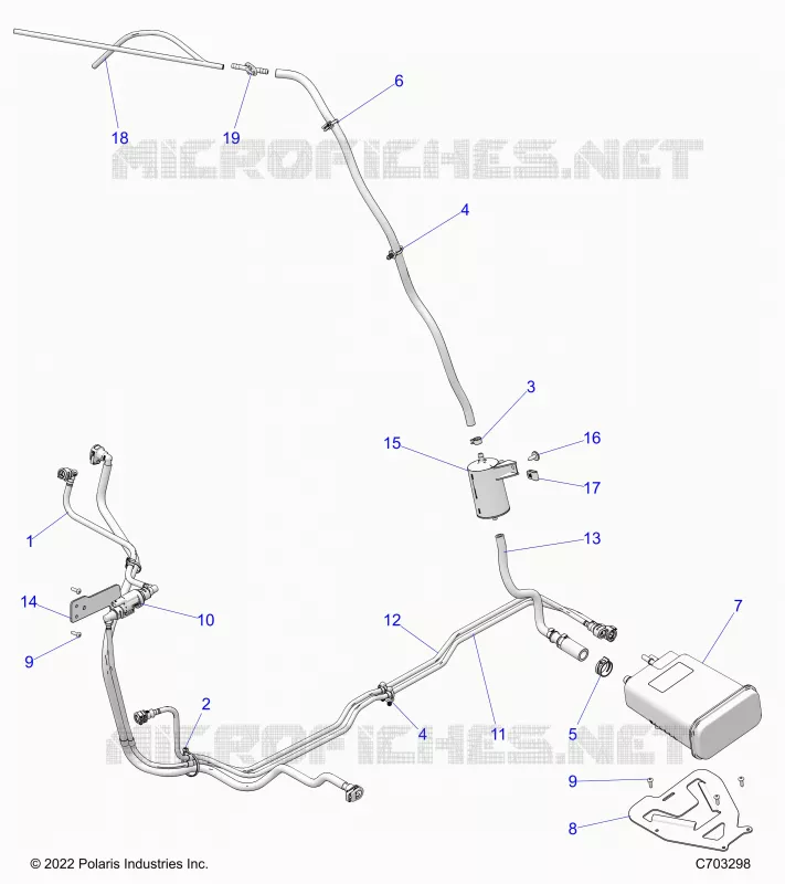 SYSTÃˆME D'ALIMENTATION, FUEL LINES, EVAP
