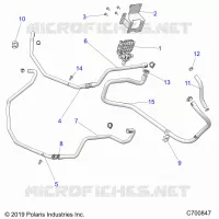 TABLEAU DE BORD, HEATER ROUTING