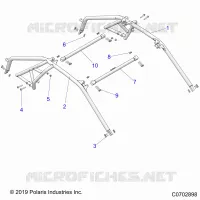 CHASSIS, CAB CADRE