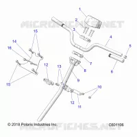 DIRECTION, H-BAR, DIRECTION POST, GRIPS