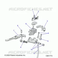 BRAKES, MAITRE CYLINDRE ASM.