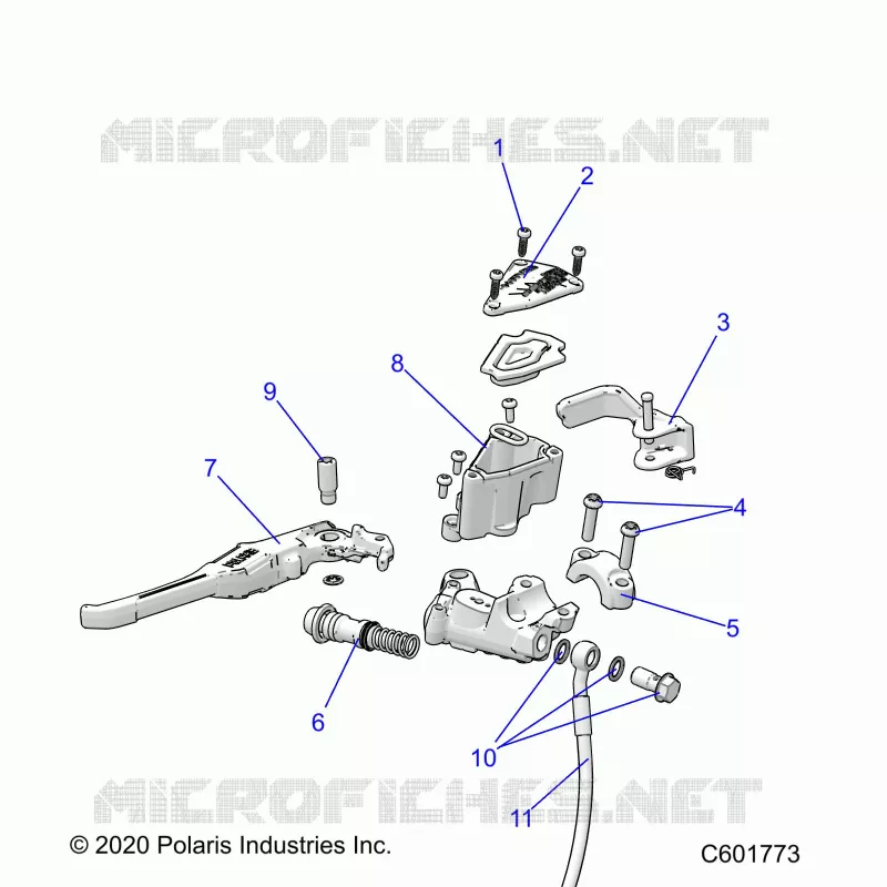 BRAKES, MAITRE CYLINDRE ASM.