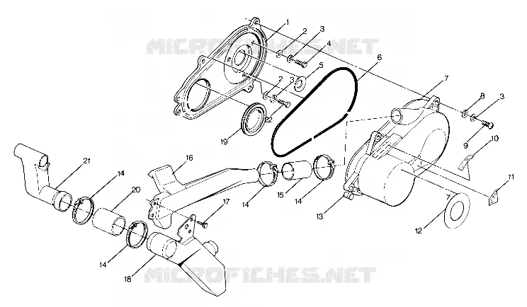 COUVERCLE D'EMBRAYAGE ASSEMBLY (4917741774024A)