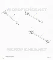 SYSTÃˆME DE TRANSMISSION, FRONT, MID, REAR PROP SHAFT