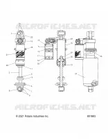 SUSPENSION, AMORTISSEUR AVANT TRACK- S22TKL8RS/8RE ALL OPTIONS (601983)