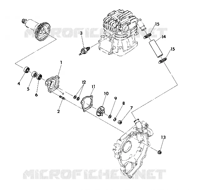 POMPE A EAU ASSEMBLY (4918531853038A)