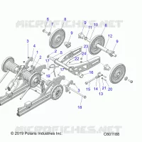SUSPENSION ARRIERE, ARTICULATING