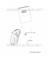 TOOLS, BELT HOLDER, TOOLS, AND MANUEL DU PROPRIETAIRE