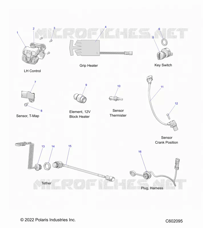 ELECTRICITE, SWITCHES, SENSORS AND COMPONENTS 1