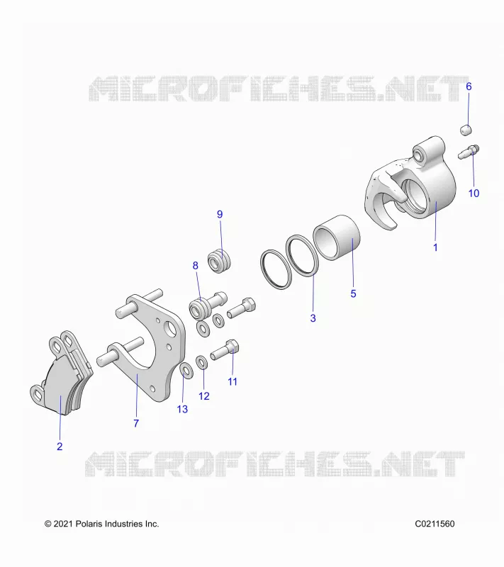 BRAKES, BRAKE ETRIER DE FREIN AVANT