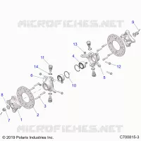 SUSPENSION AVANT HUB