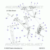 TRIANGLES SUSPENSIONS AVANT 