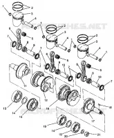 PISTON ET VILEBREQUIN STORM 0940782 AND STORM SKS 0940582 (4925032503033A)