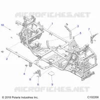 CHASSIS, MAIN CADRE