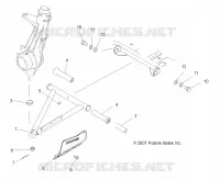 SUSPENSION, A-ARM and SUPPORT MOUNTING