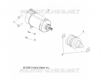 MOTEUR, DEMARREUR