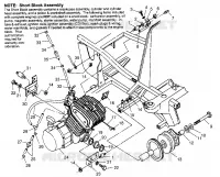 SUPPORT MOTEUR (300) XPRESS 300 W969530 (4935923592A013)