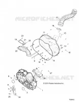 SYSTÈME DE TRANSMISSION, CLUTCH COVER AND DUCTING