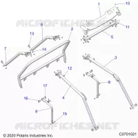 CHASSIS, CAB CADRE