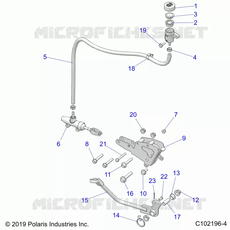 BRAKES, BRAKE PEDAL AND MAITRE CYLINDRE