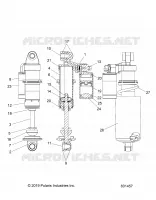 SUSPENSION, AMORTISSEUR AVANT TRACK (7044878)