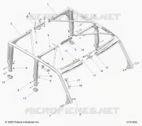 CHASSIS, CAB CADRE