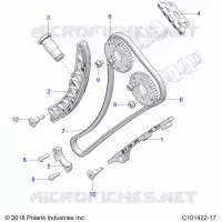 CHAINE DE DISTRIBUTION AND SPROCKET