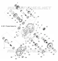 SYSTÈME DE TRANSMISSION, PONT PRINCIPAL INTERNALS 1