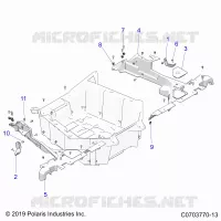 CARROSSERIE ARRIERE RACK, MOUNTING