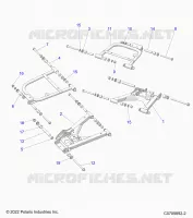 SUSPENSION ARRIERE CONTROL ARMS