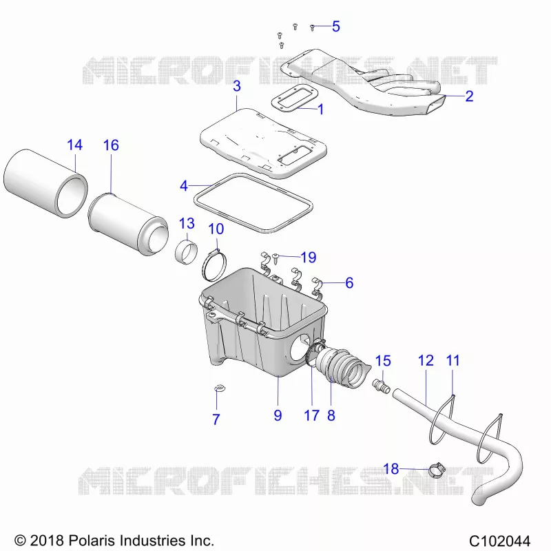 ENGINE, PRISE D'AIR SYSTEM