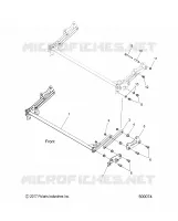 CHASSIS, HOOD HINGE MOUNTING