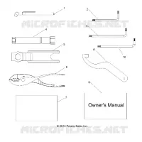 REFERENCE, MANUEL DU PROPRIETAIRE AND TOOL KIT
